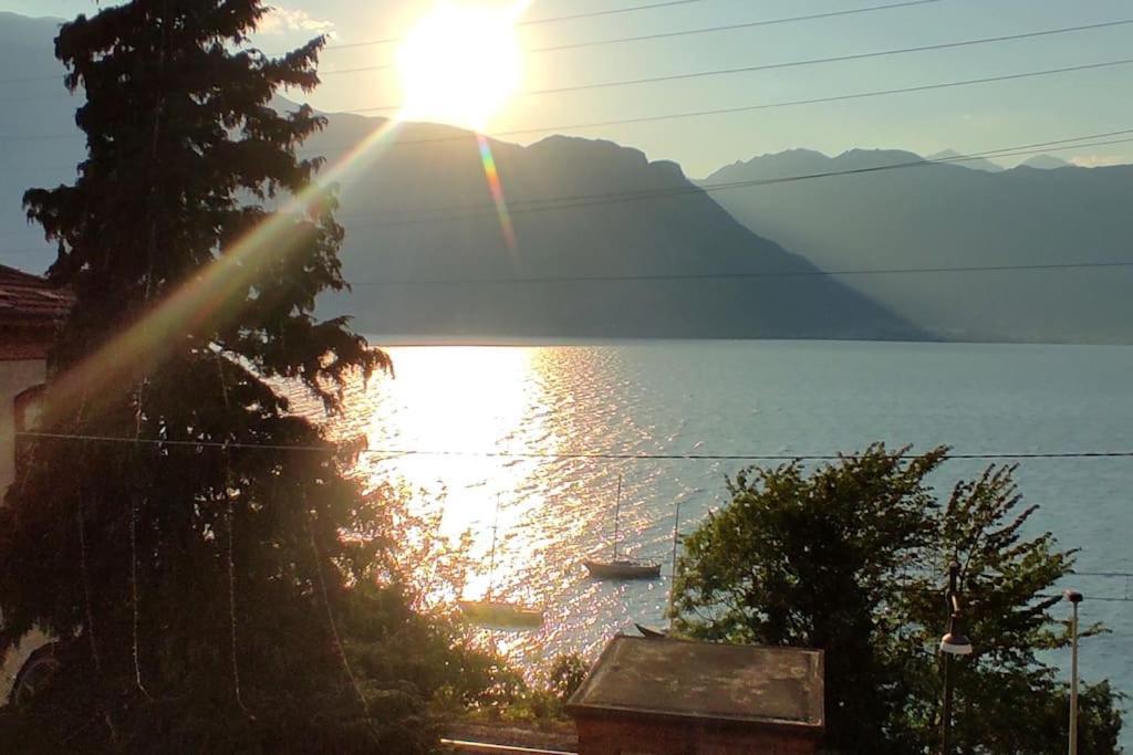 Appartamenti Regina Lake Como Dorio Buitenkant foto